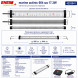 Світильник EHEIM powerLED+ marine actinic 664 для акваріума 680-844мм, 17,3W (4253041) - актинічне освітлення для рифових акваріумів