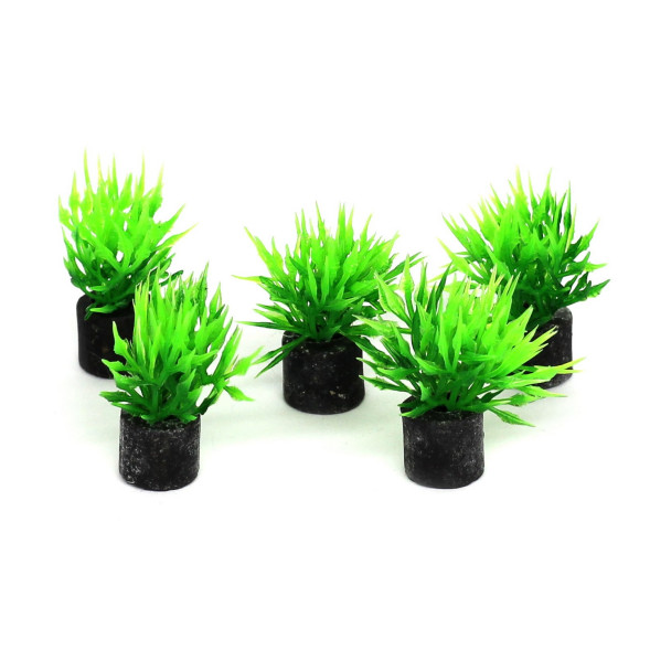 Искусственное растение, набор Hobby Utricularia mini 1,5x1,5x3см 5шт. (51549)