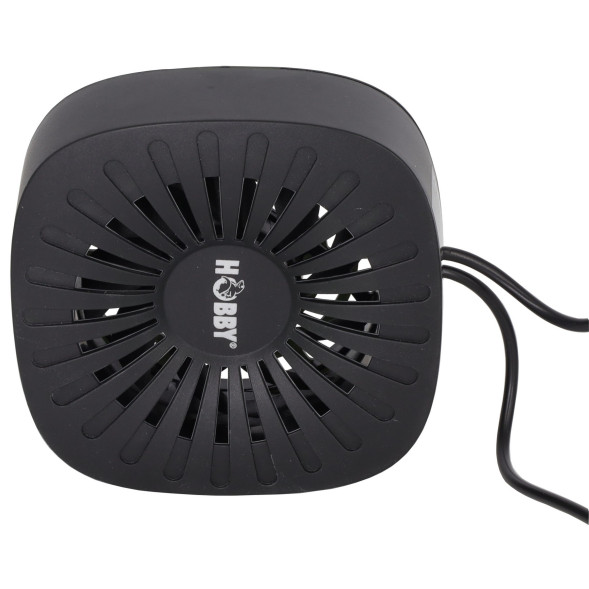 Вентилятор для тераріуму Hobby Terra Fan (37130) з дисплеєм і датчиком температури та вологості