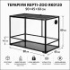 Тераріум Repti-Zoo 90x45x60см зі скляними дверцятами, замком та водостійким дном (RK0120)