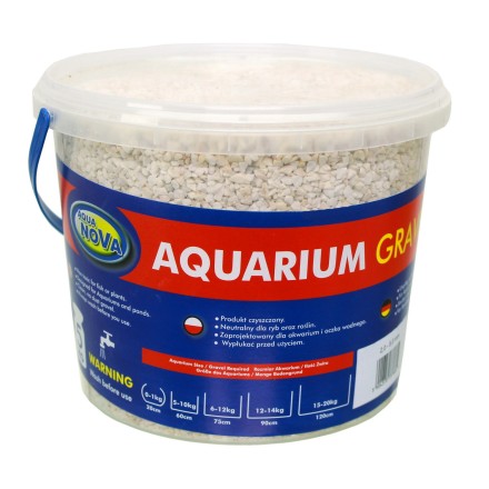 Грунт для акваріуму Aqua Nova NCG-5 DOLOMITE 2-5мм 5кг 3л.
