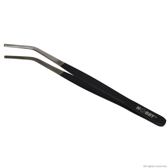 Пінцет вигнутий Hobby Tweezer curved 20см. (36306)