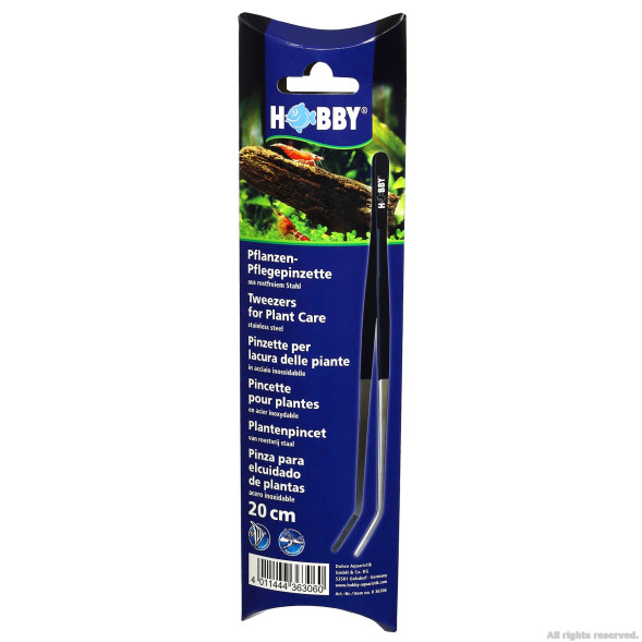 Пінцет вигнутий Hobby Tweezer curved 20см. (36306)