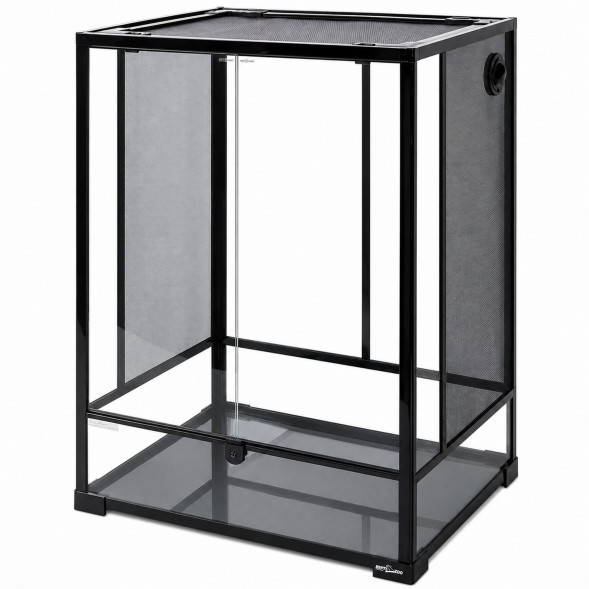 Террариум Repti-Zoo 60x45x90см со стеклянными дверцами, замком и водостойким дном (RK0124N)