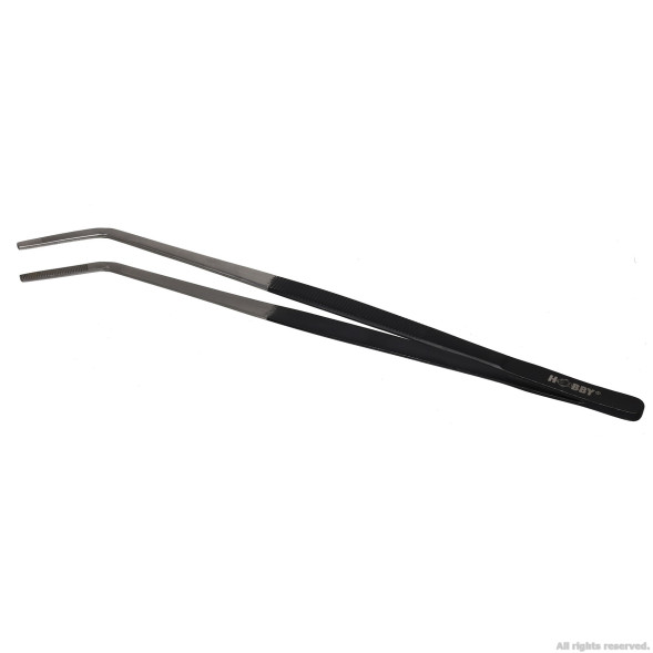 Пінцет вигнутий Hobby Tweezer curved 30см. (36310)