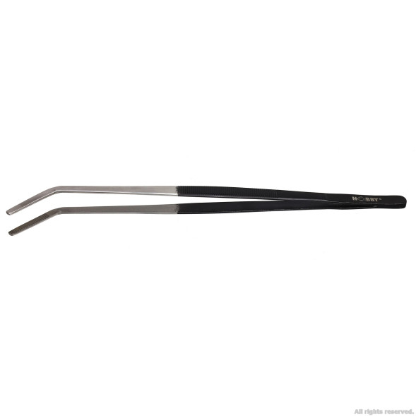 Пінцет вигнутий Hobby Tweezer curved 30см. (36310)