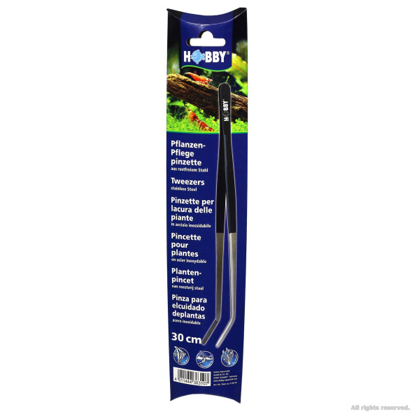 Пінцет вигнутий Hobby Tweezer curved 30см. (36310)