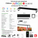 Светильник Chihiros WRGB SLIM 90 II LED Bluetooth 69W для аквариумов 90-110 см