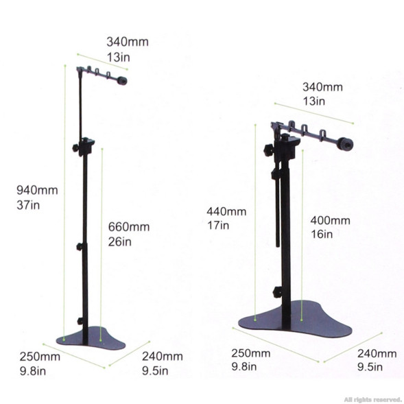 Штатив для лампи Repti-Zoo Standing Lamp MAXI + тримач MINI  (LH009)