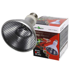Излучатель тепла Repti-Zoo Deep Heater 80W инфракрасный обогреватель для террариума (PAR95080)