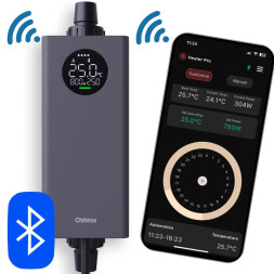 Нагреватель наружный Chihiros Heater Pro 12/16мм, 10-1000W с управлением через приложение
