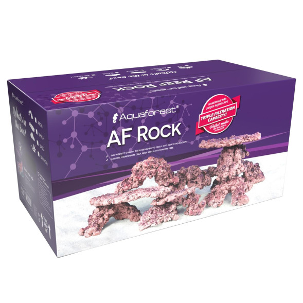 Каміння для морського акваріума Aquaforest AF Rock Mix 18 кг - пористе, reef safe, без паразитів