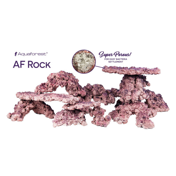 Каміння для морського акваріума Aquaforest AF Rock Mix 18 кг - пористе, reef safe, без паразитів