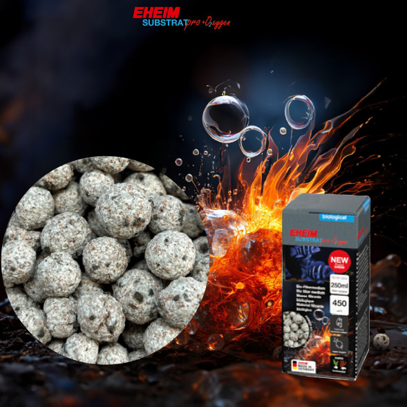 Наповнювач для біологічної фільтрації Eheim Substrat pro+O2xygen 250мл. (2512021)
