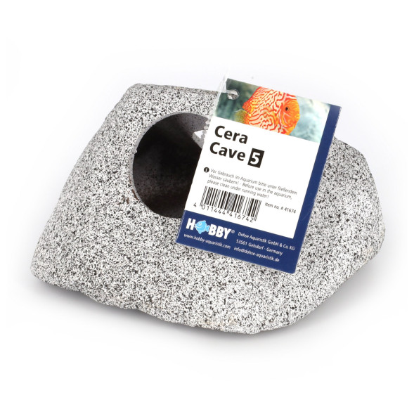 Декорация пещера-укрытие для рыб и креветок Hobby Cera Cave 5 16x14x9 см (41674)
