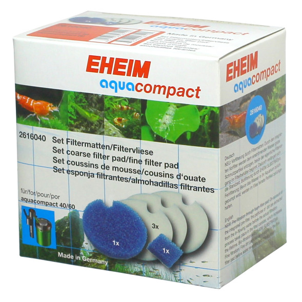 Фильтрующие губки/прокладки для Eheim Aquacompact 40/60 (2616040) (2616040)