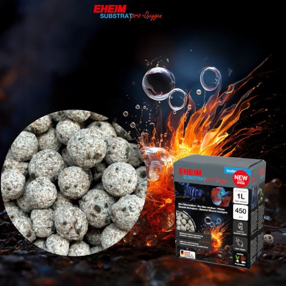 Наповнювач для біологічної фільтрації Eheim Substrat pro+O2xygen 1л. (2512051)