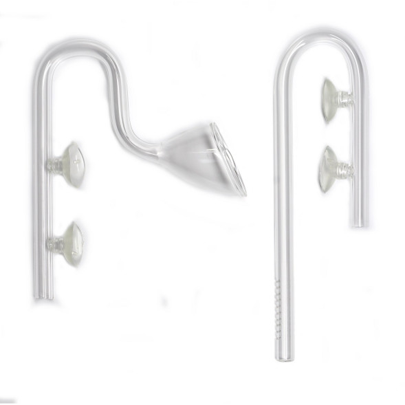 Стеклянная входная и выходная трубка для шланга 12/16 Aqua Nova (NCO2-GLASSSET-12/16MM)