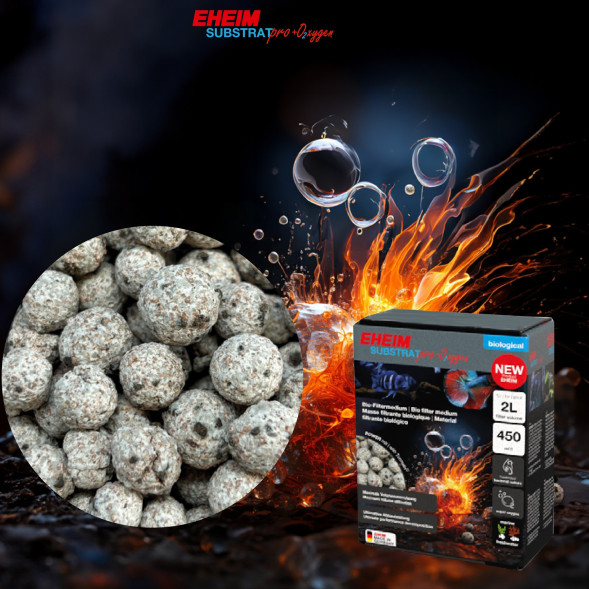Наповнювач для біологічної фільтрації Eheim Substrat pro+O2xygen 2л. (2512101)