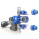 Редуктор CO2 Aquario BLUE TWIN Professional с электроклапаном на два выхода