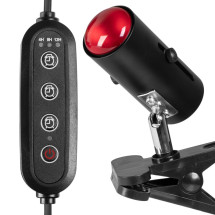Светильник с зажимной ручкой и таймером Terrario ReptiSun Time Control 200W