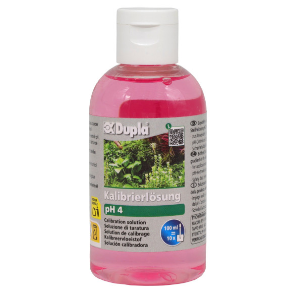 Калибровочный раствор Dupla Calibration Solution pH 4 100 ml для калибровки pH-контроллеров и электродов (80455)