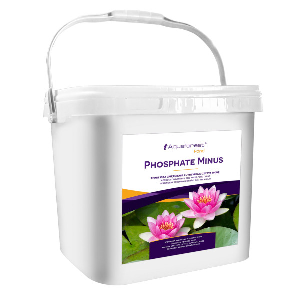 Наповнювач для зниження фосфатів у ставку Aquaforest Phosphate Minus POND 5л