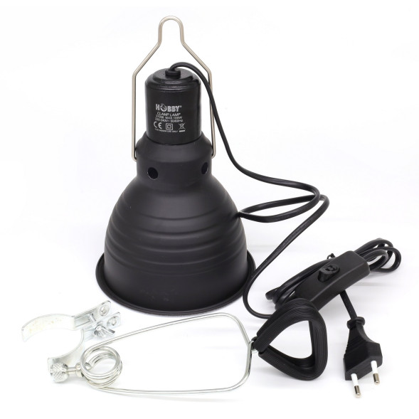 Світильник глибокий рефлекторний Hobby Clamp Lamp 14см 100 Вт (37058)