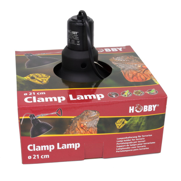 Светильник глубокий рефлекторный Hobby Clamp Lamp 21см 160 Вт (37059)