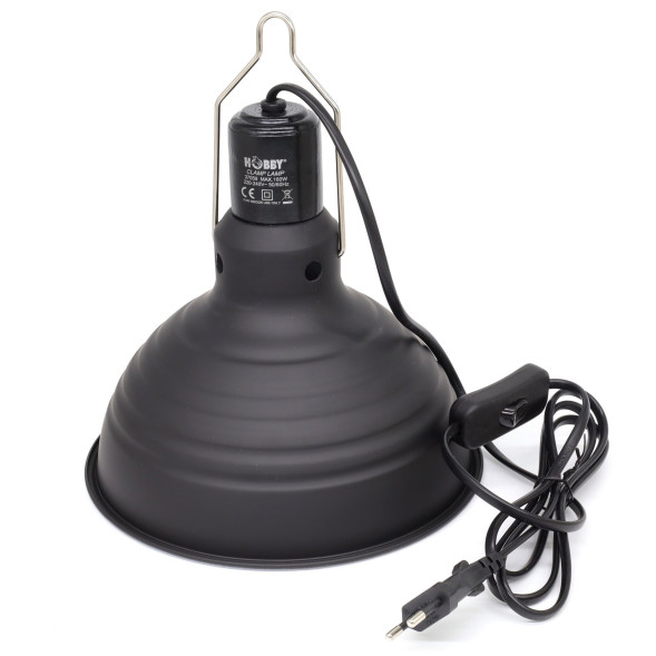 Светильник глубокий рефлекторный Hobby Clamp Lamp 21см 160 Вт (37059)