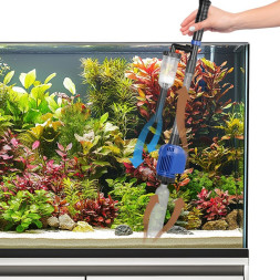 Сифон для акваріума Kruger Meier NovaVac Pro 4-in-1, 16 Вт, 800 л/год