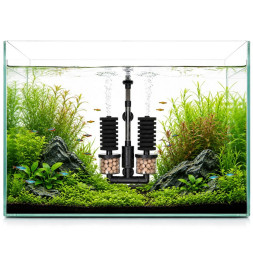 Внутренний фильтр Kruger Meier AeroTwin BIO S для аквариума 20-60 л, 350 л/ч, 3 Вт.