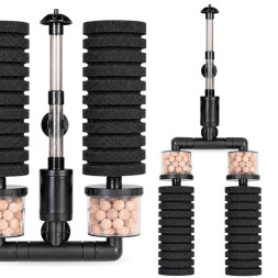 Внутренний фильтр Kruger Meier AeroTwin BIO L для аквариума 60-120 л, 350 л/ч, 3 Вт