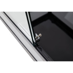 Замок Repti-Zoo (RL0120) для тераріумів з розсувними дверцятами, 12 см, нержавіюча сталь