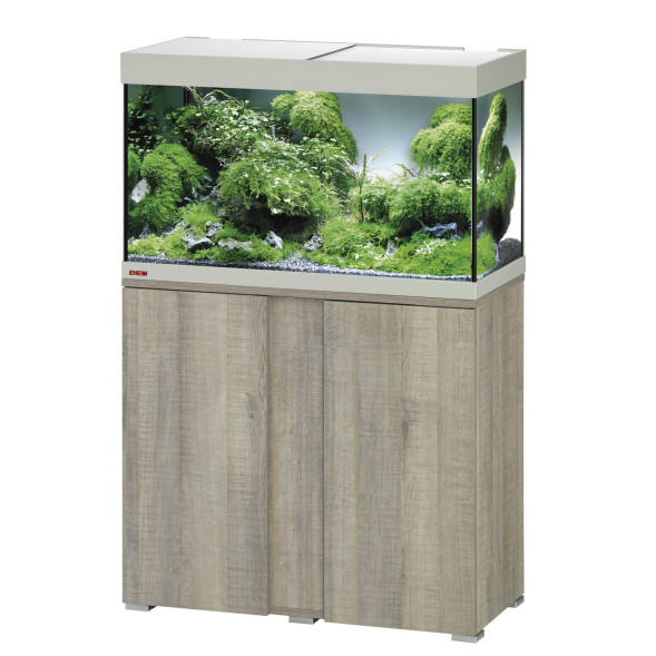Аквариумный комплект Eheim vivaline LED 126 1x10.6W (LED) серый дуб с тумбой (0613001)