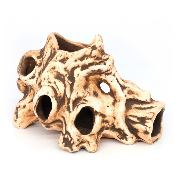 Грот керамический Aqua Nova коряга 13x19x11см (N-28018)