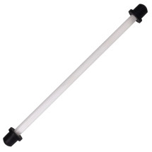 Ось керамическая для аквариумных фильтров и насосов 5x125 мм с резиновыми втулками