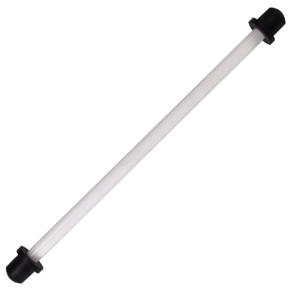 Ось керамическая для аквариумных фильтров и насосов 5x125 мм с резиновыми втулками