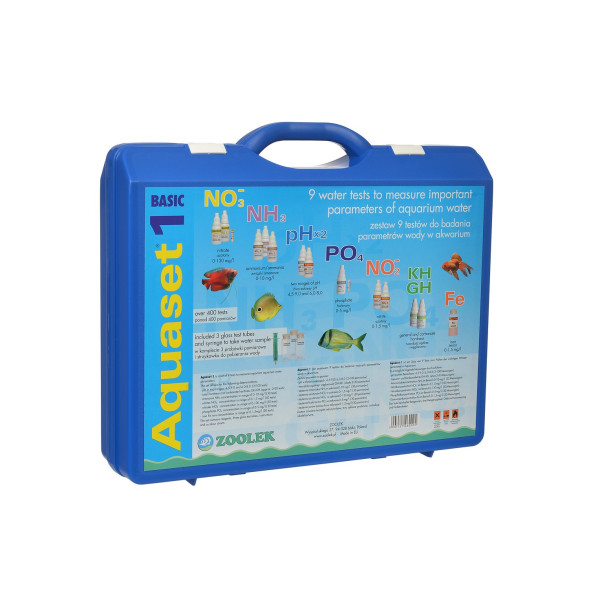 Набір акваріумних тестів (9шт) Zoolek Aquaset 1 Basic (6002)
