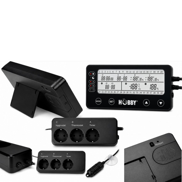 Контролер температури, вологості та освітлення для тераріума Hobby Biotherm Easy Control (10889)