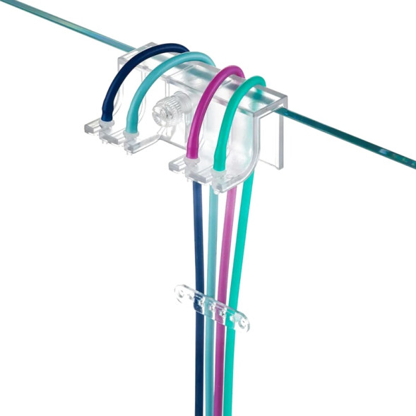 Набір кольорових силіконових трубок Chihiros Deluxe 4 Colors Tube для автоматичного дозування в акваріумі (4×3м, 2/4 мм)