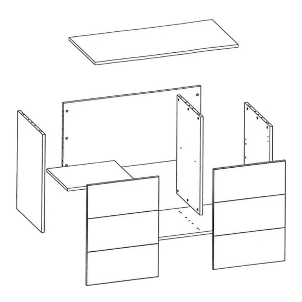 Тумба акваріумна Eheim proxima 250 urban 101x51x75см (0281051) під замовлення