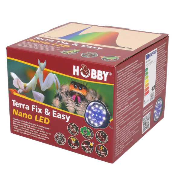 Світильник LED для тераріумів Hobby Terra Fix &amp;amp; Easy Nano LED 5.5 W (37610)