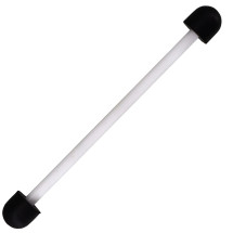 Ось керамическая для аквариумных фильтров и насосов 2.5x60 мм с резиновыми втулками