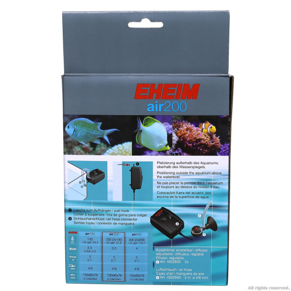 Компрессор Eheim air pump 200 (3702010)