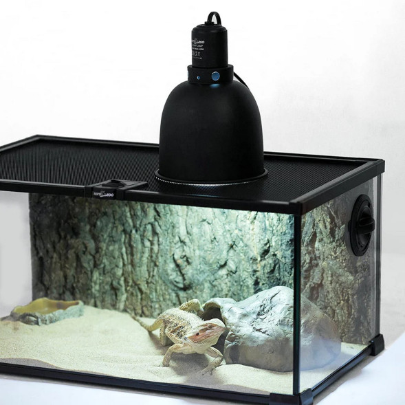 Світильник глибокий рефлекторний Repti-Zoo RL04D 100Вт для тераріумів з керамічним патроном E27