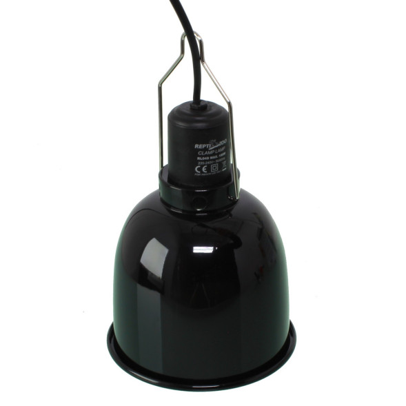 Світильник глибокий рефлекторний Repti-Zoo RL04D 100Вт для тераріумів з керамічним патроном E27