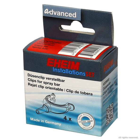 Направляючі форсунки Eheim clips for spray bar 4шт. для InstallationsSET 2 (4009660)