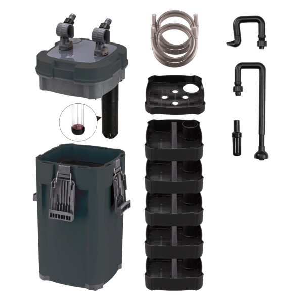 Внешний фильтр Aqua Nova с UV стерилизатором до 500л (XCF-1800)