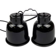 Подвійний світильник для ламп Repti-Zoo 2х40 Вт (DRL02)
